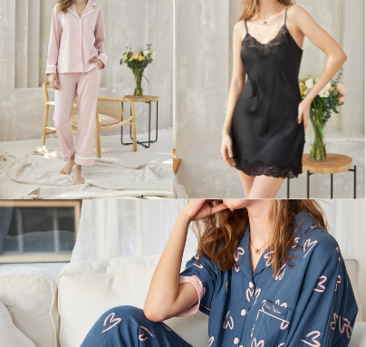 Ten examples of house clothes,homewear